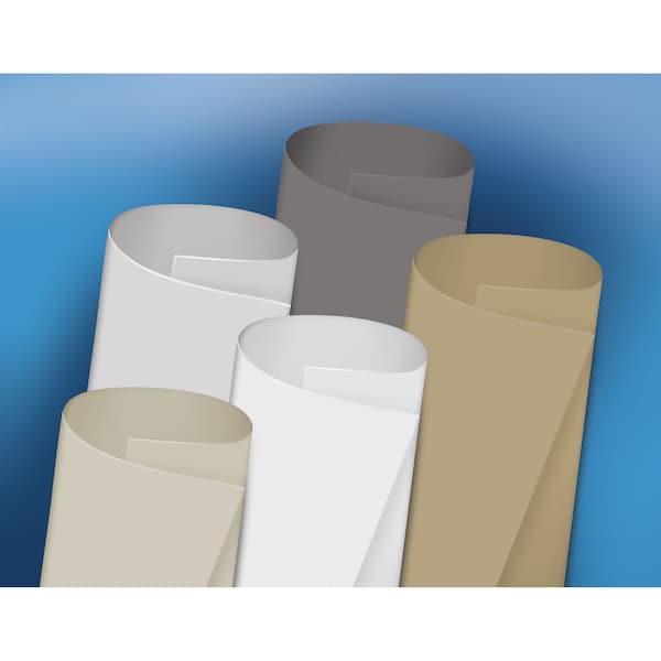 Dicor Dicor DFII95D-25 DiFlex II Roofing - 25' x 9'6" - Dove (Bright White) DFII95D-25 - main